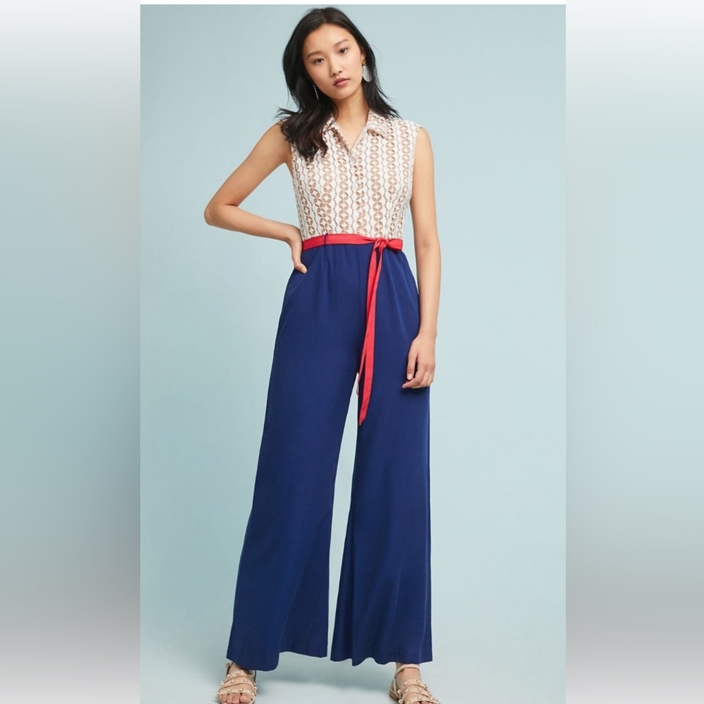 NWT Anthropologie x Tracy Reese jumpsuit
